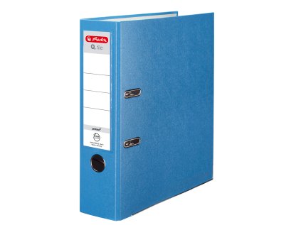 poradac pakovy herlitz a4 80 mm svetle modry