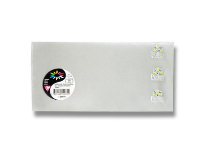 obalka cf dl stribrna samolep 120g 20ks