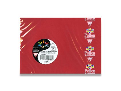 obalka cf c6 koralova samolep 120g 20ks