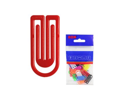 dopisni spony plastove 631 obla 27 mm 30 ks