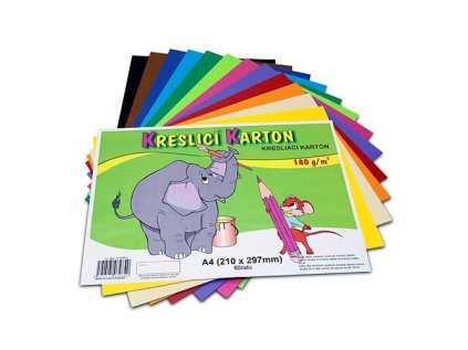 vykres skolni a4 180g 60 list sada 12 barev