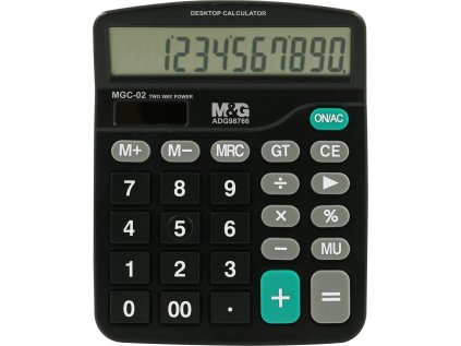 Kalkulačka M&G stolová MGC-02, 12-místná, ADG98766