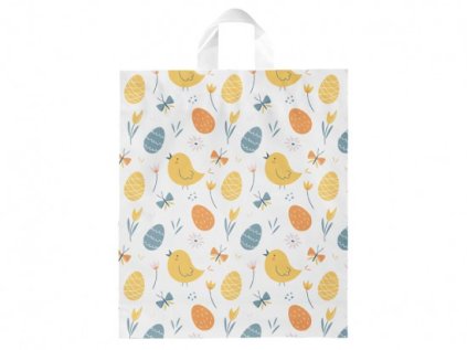 Igelitová velikonoční taška 39x46x8 (s uchem)