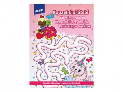Omalovánky - Bludiště Kouzelní přátelé 210x276/32s