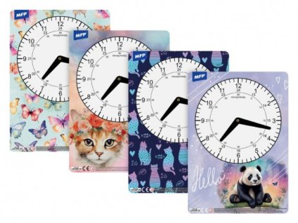 Dětské hodiny MFP mix s obrázkem girls
