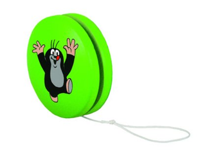 Jo-jo zelené s krtkem jásajícím