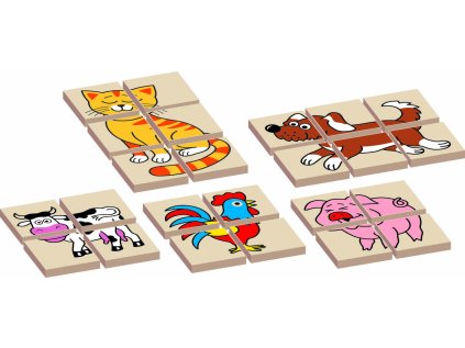 Skládanka zvířátka