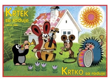 AKIM omalovánky A5 "Krtek se raduje"