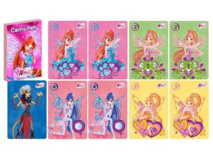 AKIM karty Černý Petr "Winx" magic