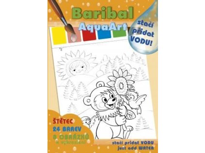 AKIM omalovánky AquaArt A4 Baribal