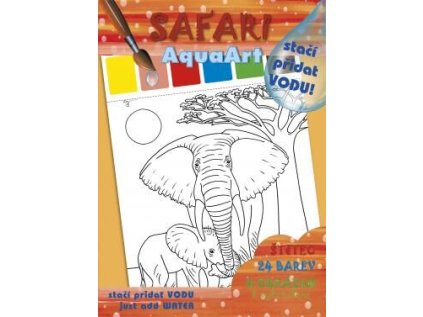 AKIM omalovánky AquaArt A4 Safari