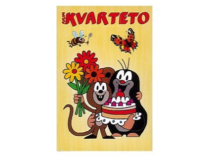 Karty Kvarteto - Krteček a myška