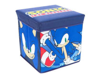 TABURET S ÚLOŽNÝM PROSTOREM SONIC ML son24-4329 modrý (Velikost uni)