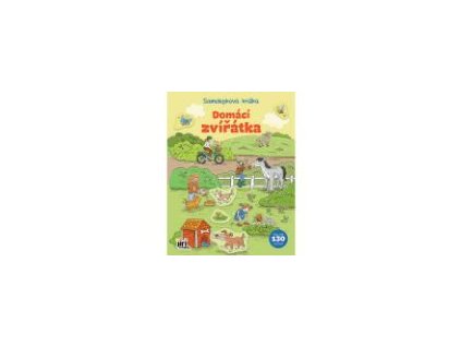 Samolepková knížka Domácí zvířátka