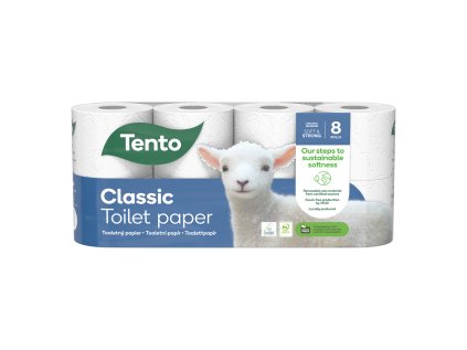 toaletni papir tento classic 8 ks