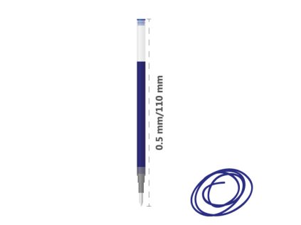 napln gelova pilot b2p g 2 0 5 mm modra