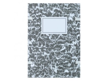 spisova deska a3 se snurkami cerny mramor