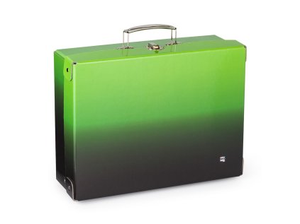 Oxybag Kufřík kufr lamino hranatý A4 OXY NEXT Ombre 6-08825