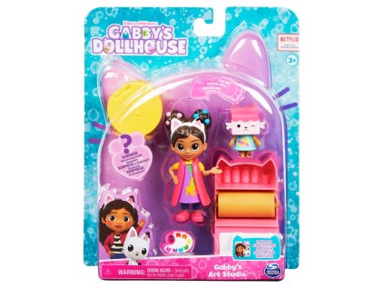 GABBY'S DOLLHOUSE KOČIČÍ HRACÍ SADY ASST