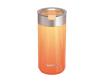 quokka boost nerezovy termohrncek so sitkom apricot orange 400ml 40081
