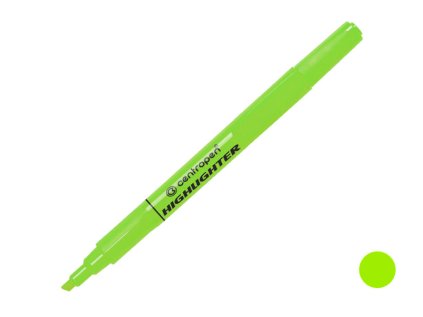 Zvýrazňovač Centropen 8722, zelený