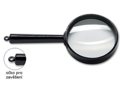 Lupa 10*40mm, plast.obruba