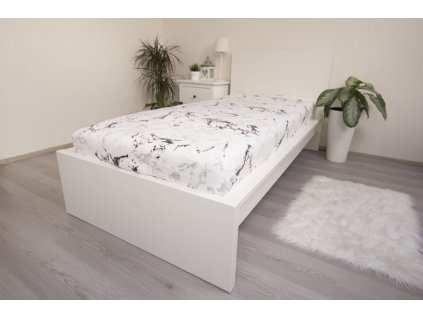 ST 900738 prosteradlo mikroplys mramor bily