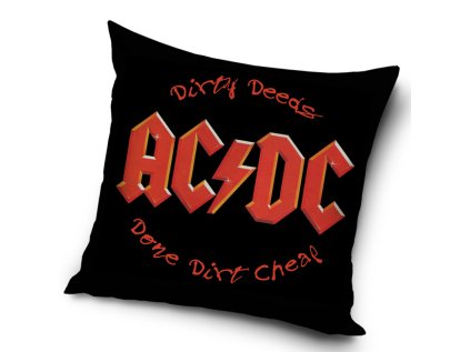 44956 povlak na polstarek 40x40 ac dc dirty deeds acdc181009