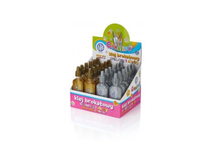 creativo glitrove lepidlo s trblietkami 35ml zlata 332118001