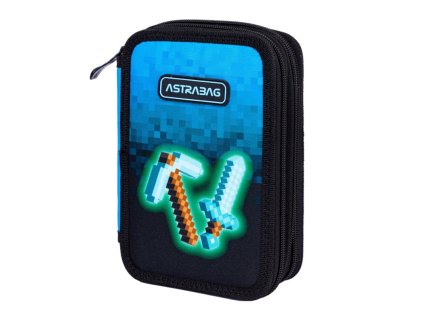 trojposchodovy peracnik s naplnou astrabag blue pixel ac31 503024055