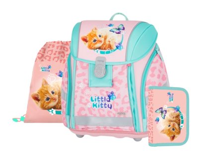 Oxybag Školní set 3ks PREMIUM LIGHT Kočka sada batoh, penál, sáček 0-89226
