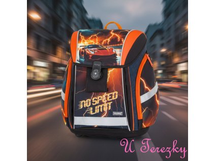 Oxybag Školní batoh PREMIUM LIGHT Auto 8-92626