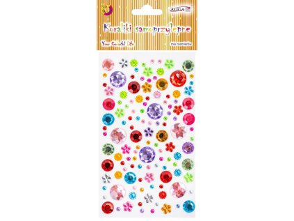 Kamínky samolepící mix barev a velikosti