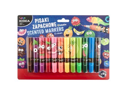 Voňavé fixy Kidea 12 barev