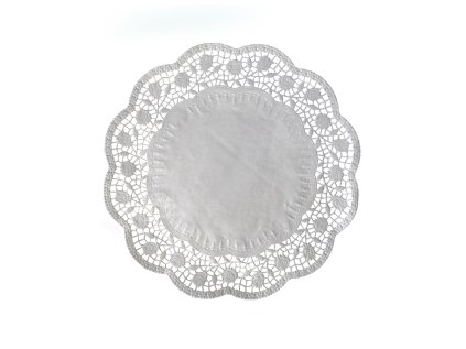 krajky dekor kulate 10 cm 500 ks v bal