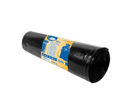 pytle na odpad 120 l cerne 70 x 110 cm 38mic typ 60