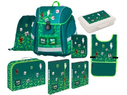 Školní set 8ks PREMIUM LIGHT Playworld sada batoh, penál a doplňky 0-75726/08/02