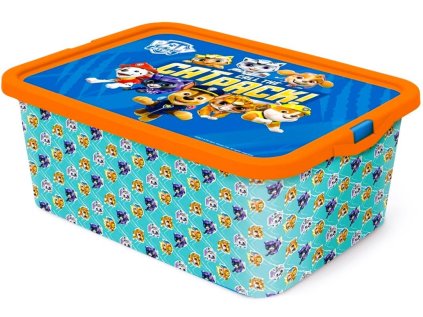 ÚLOŽNÝ BOX TLAPKOVÁ PATROLA Stor 91429 13L storage click box (Velikost uni)