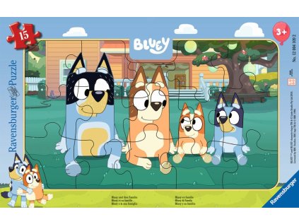 Bluey 15 dílků