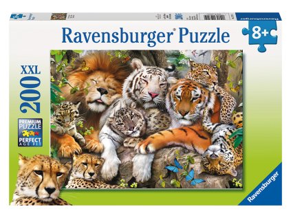 Velké kočky 200 dílků