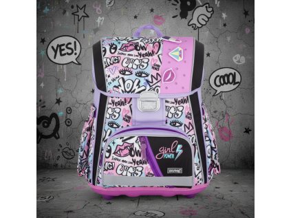 Oxybag Školní batoh PREMIUM Funny Girl 8-93626