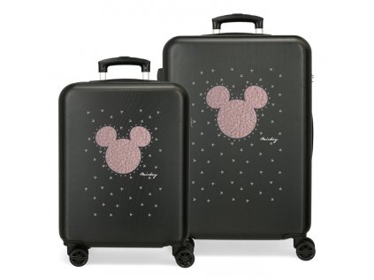 sada cestovnych kufrov mickey mouse mickey studs abs kabinovy stredny 3821421