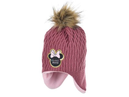 PERU ČEPICE MINNIE vh 4132 starorůžová (Velikost 48)