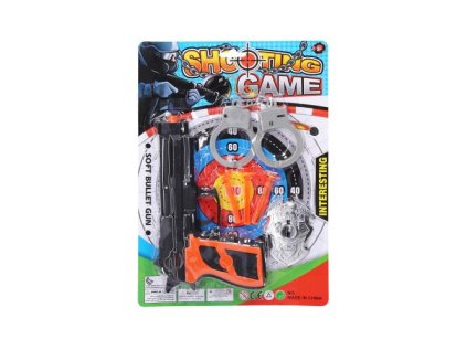 Policejní set s pistolí 20,5 cm