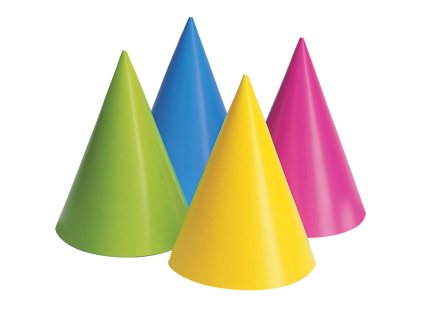 AX klobouček 5ks Neon Party KP8268