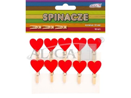 Dřevěné kolíčky barevné 25 mm 25 ks