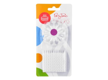 Svíčky dortové 24ks s pods. TG0621