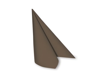 obrousky premium 40 x 40 cm dekor hnede 50 ks