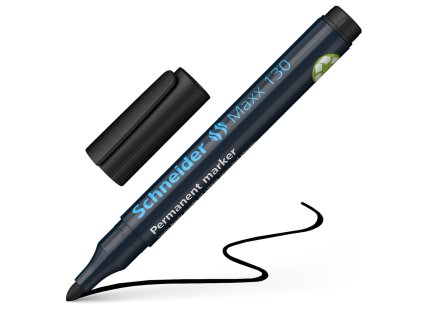 popisovac permanentni schneider maxx 130 cerna