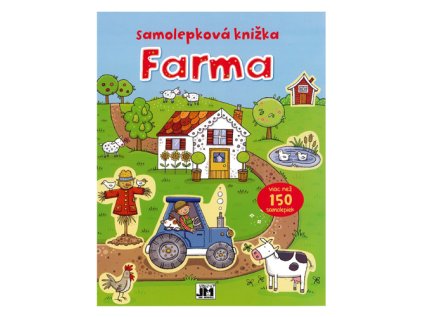 samolepkova knizka farma samolepky